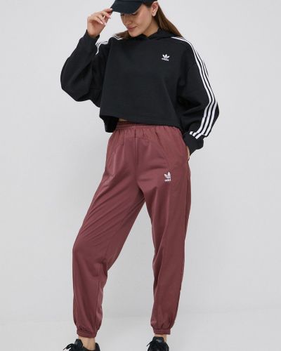 Hoodie s kapuljačom Adidas Originals crna