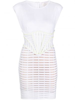 Φόρεμα με στενή εφαρμογή Genny λευκό