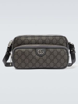 Чанта през рамо Gucci сиво