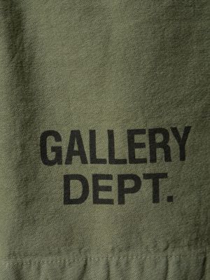 Bavlnené šortky Gallery Dept. zelená
