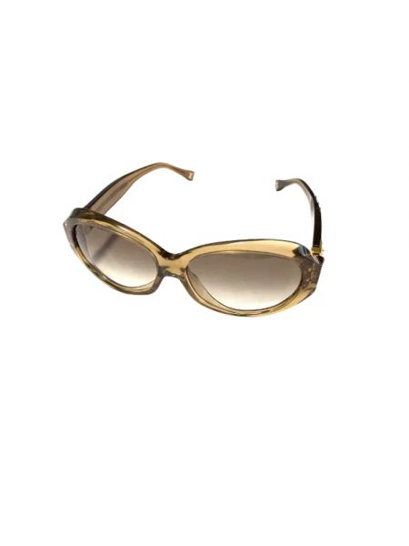 Brązowe okulary przeciwsłoneczne Louis Vuitton Vintage