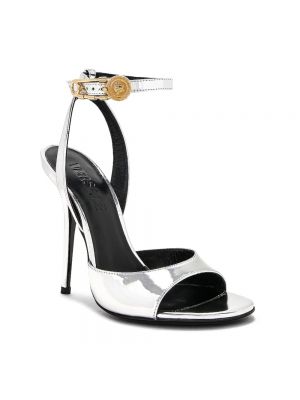 Sandały Versace srebrne