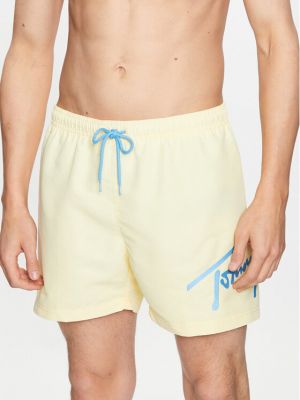 Shorts di jeans Tommy Jeans giallo