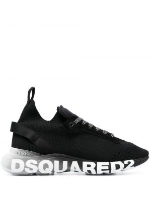 Sneakerși cu imagine Dsquared2