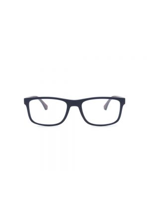 Okulary korekcyjne Emporio Armani niebieskie