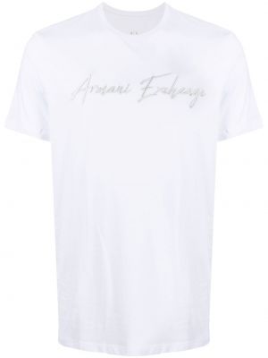 T-shirt Armani Exchange vit