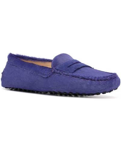 Loafers Tod's fioletowe