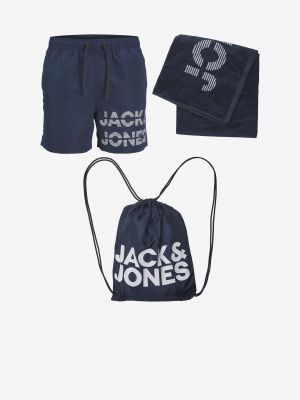 Geantă Jack & Jones albastru