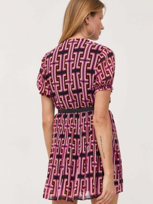 Mini šaty Liu Jo fialové