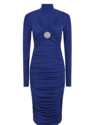 Коктейльное платье Roberto Cavalli синее