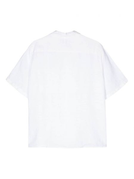 Lniana koszula Nn07 biała