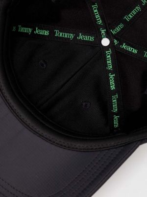 Kšiltovka s aplikacemi Tommy Jeans černá