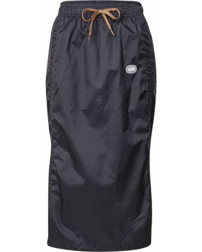 Midi sukňa Nike Sportswear čierna