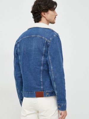 Szőrös farmer dzseki Pepe Jeans
