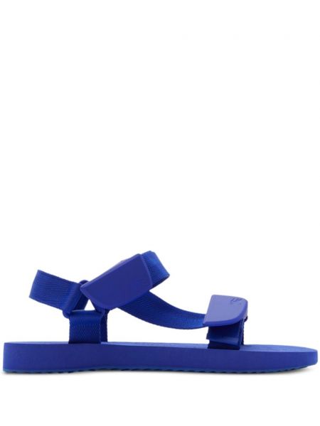 Sandale fără toc Burberry albastru