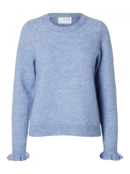 Pullover Selected Femme blå