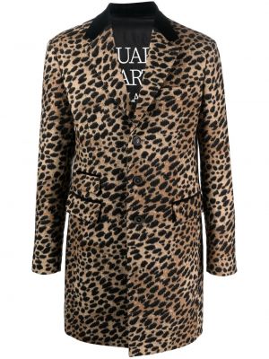 Palton cu imagine cu model leopard Dsquared2