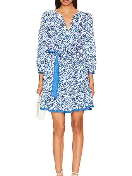 Mini robe en velours Velvet By Graham & Spencer bleu