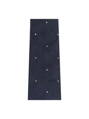 Corbata de seda Paul Smith azul