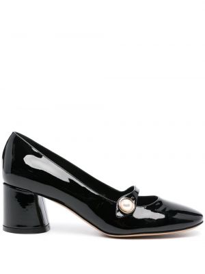 Полуотворени обувки Casadei черно