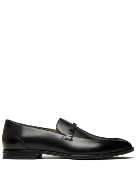 Leder loafers Bally schwarz