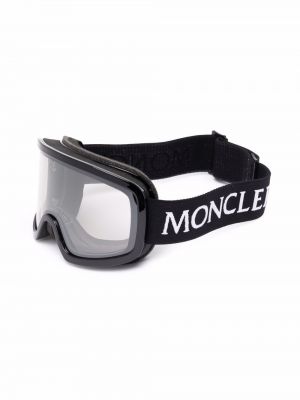 Saulesbrilles Moncler Eyewear melns