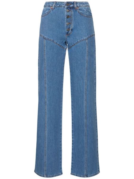 Flare jeans med hög midja Marine Serre