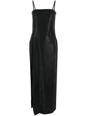 Коктейлна рокля без ръкави Blugirl черно