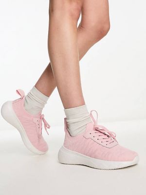 Жаккардовые кроссовки Tommy Jeans розовые