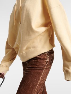 Chemise en coton à capuche Loewe beige