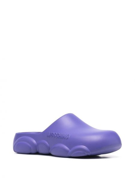 Mules Moschino violet