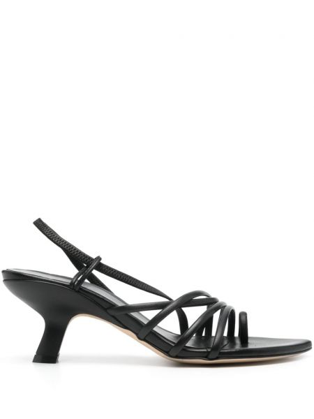 Asymetrické sandále Vic Matié čierna