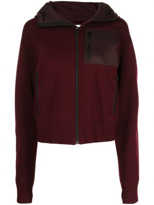 Hoodie Aztech Mountain rouge