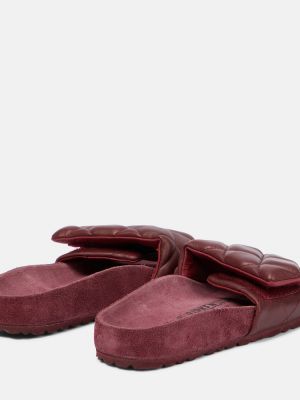 Kožené sandále Birkenstock 1774 červená