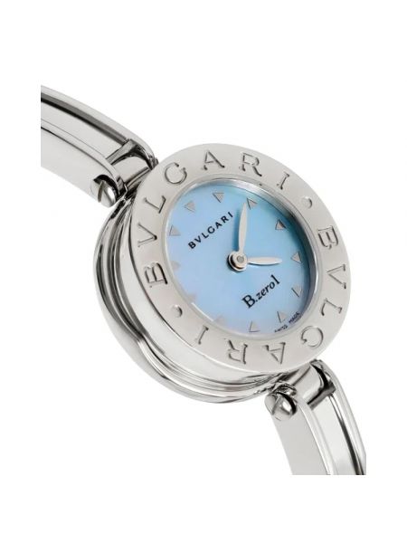 Relojes de acero inoxidable Bvlgari azul