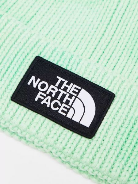 Шапка с эффектом тай-дай The North Face зеленая