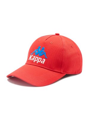 Cappello con visiera Kappa rosso