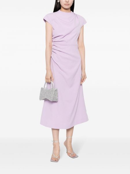 Midi kleita Rachel Gilbert violets
