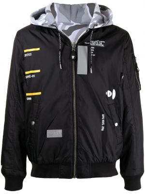 Chaqueta bomber Aape By *a Bathing Ape® negro