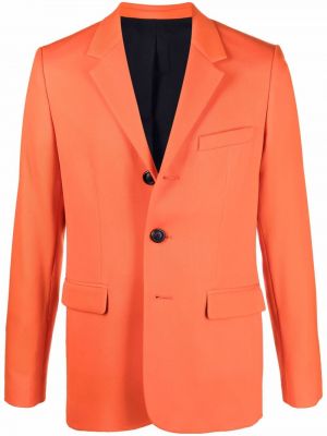 Blazer di lana Ami Paris arancione