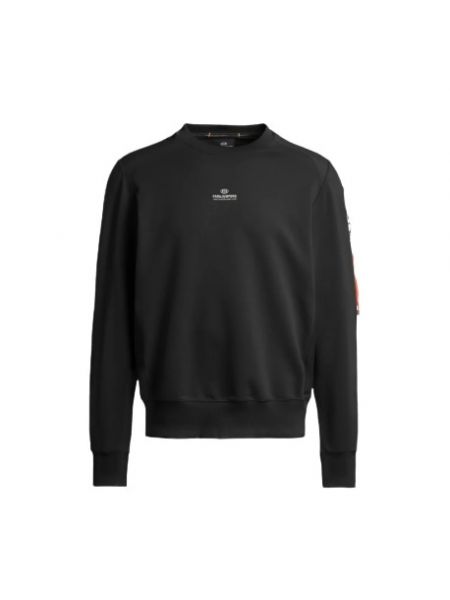 Sweatshirt mit rundhalsausschnitt Parajumpers schwarz
