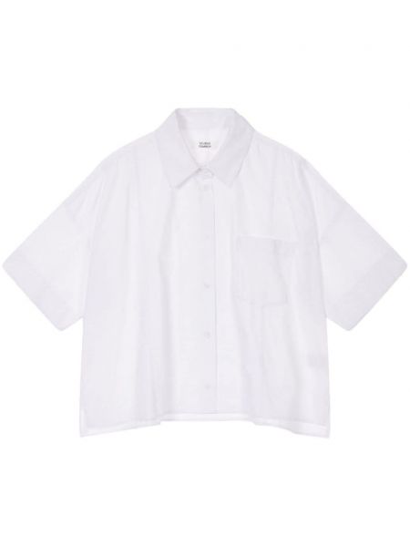 Bavlnená košeľa na gombíky Studio Tomboy biela
