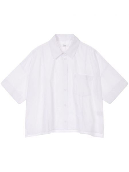 Chemise à boutons en coton Studio Tomboy blanc