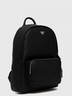 Однотонный рюкзак Emporio Armani черный