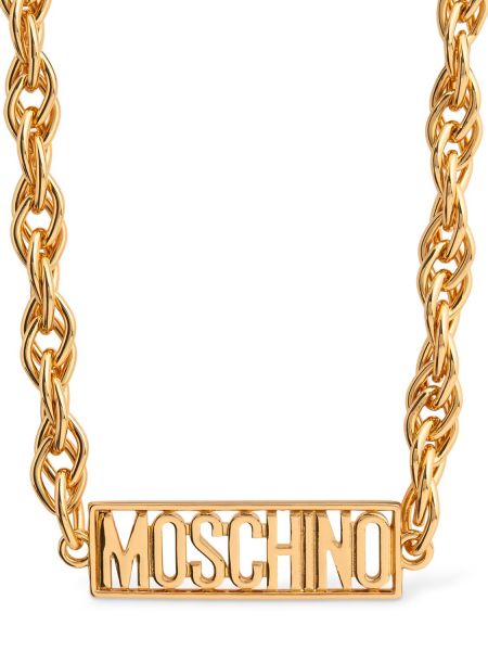 Halsband Moschino guld