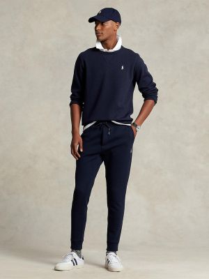 Тканевые брюки Polo Ralph Lauren синие