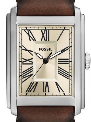 Srebrny zegarek Fossil