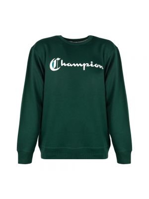 Bluza z okrągłym dekoltem Champion zielona