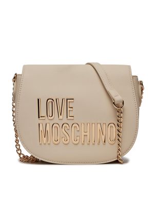 Pisemska torbica Love Moschino bež