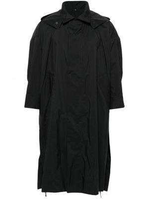 Manteau à capuche Issey Miyake Pre-owned noir